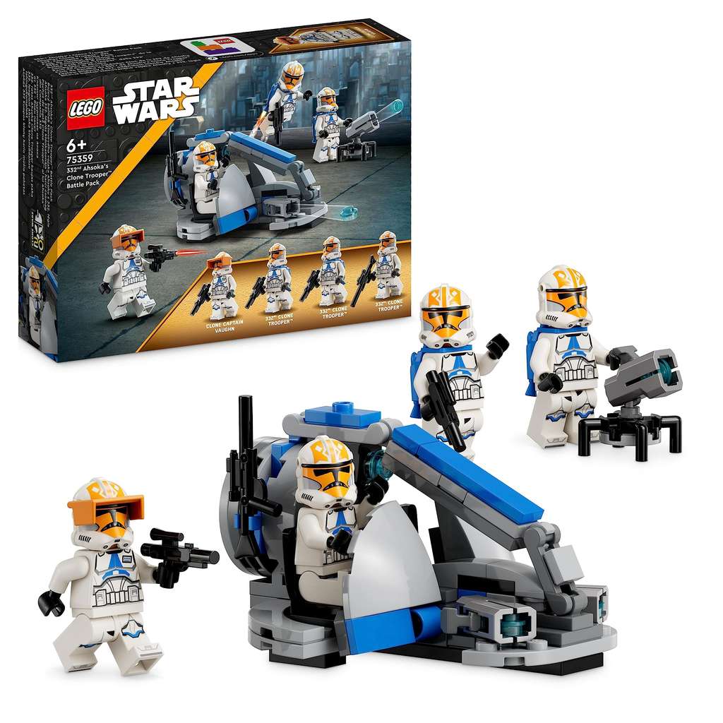 LEGO Star Wars 75359 332nd Ahsoka's Clone Trooper Battle Pack Prime Exclusive